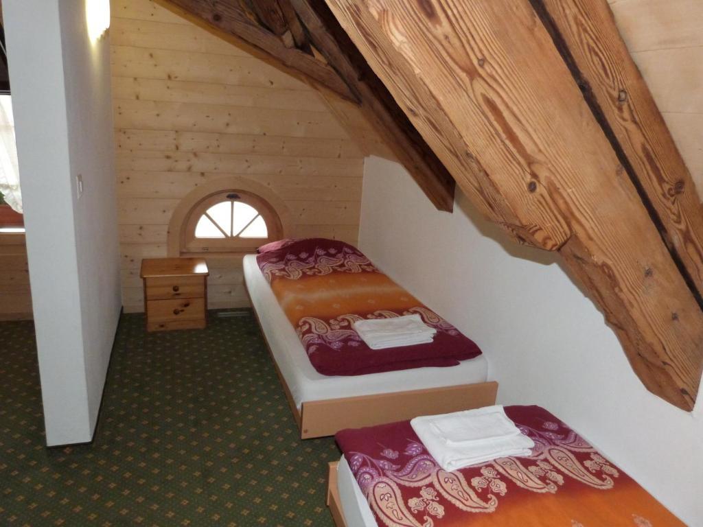 Hotel De Ville Rossinière Zimmer foto