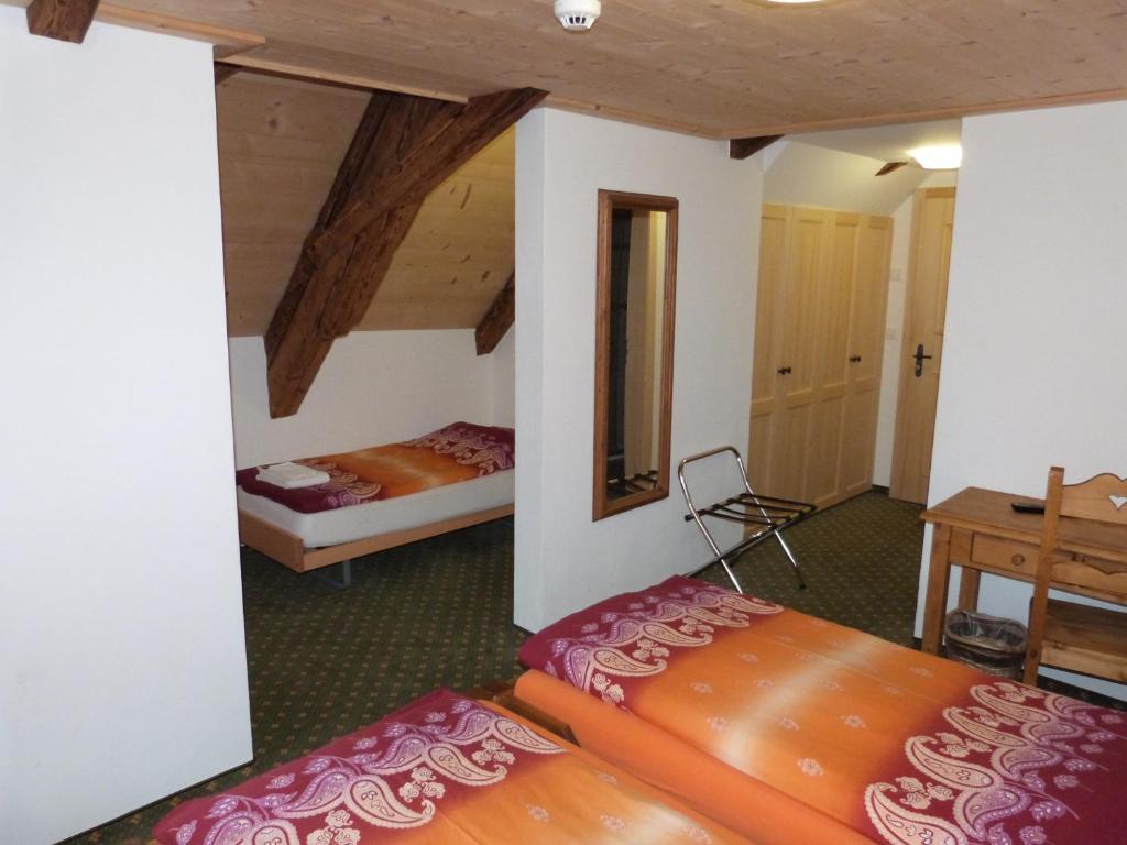 Hotel De Ville Rossinière Zimmer foto